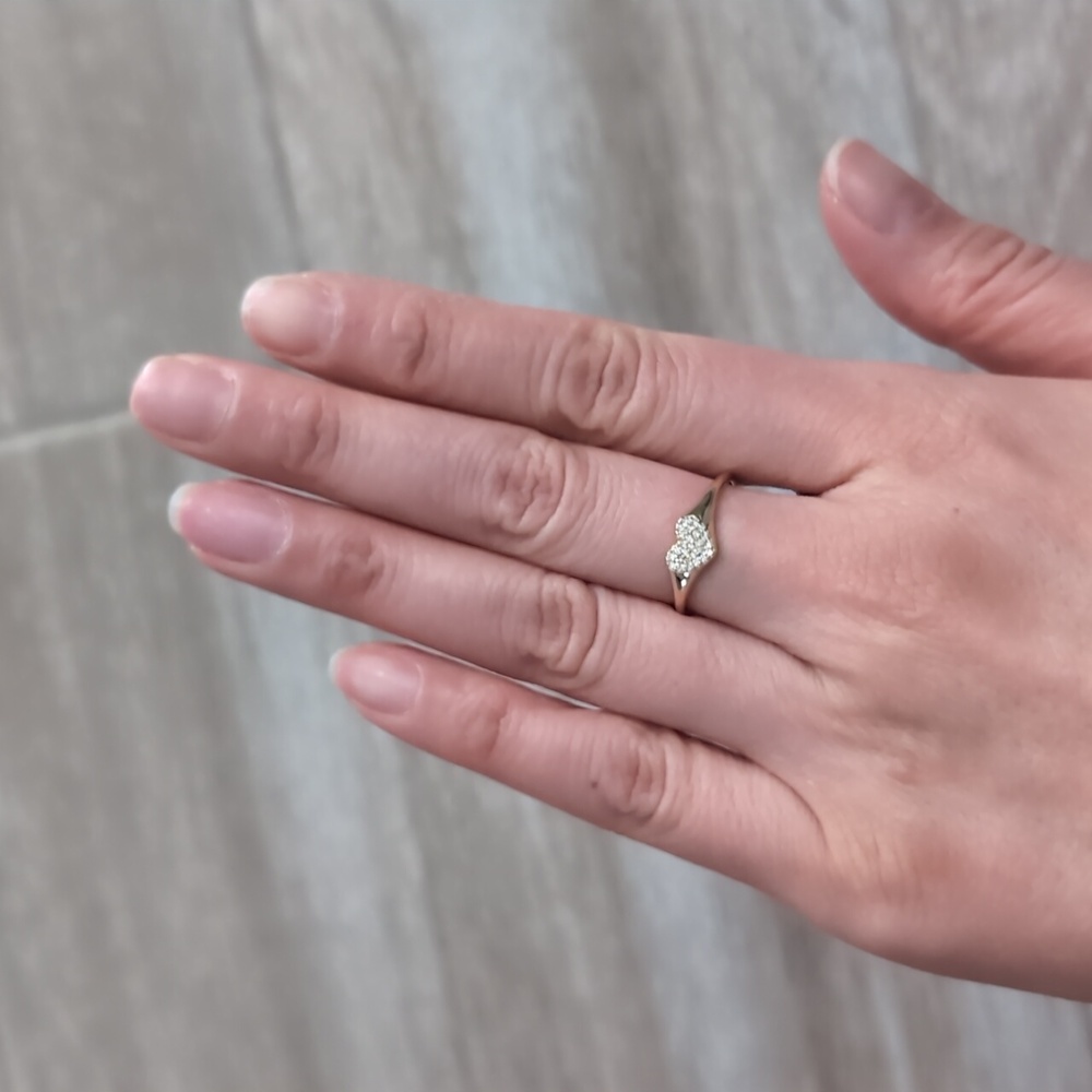 NWT Gorjana Gold Heart Ring - Picture 11 of 16